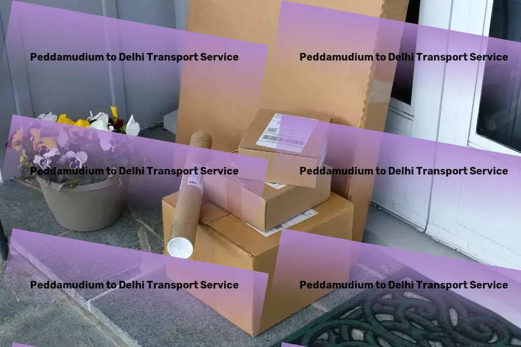 Peddamudium to Delhi Transport Regional truckload transport