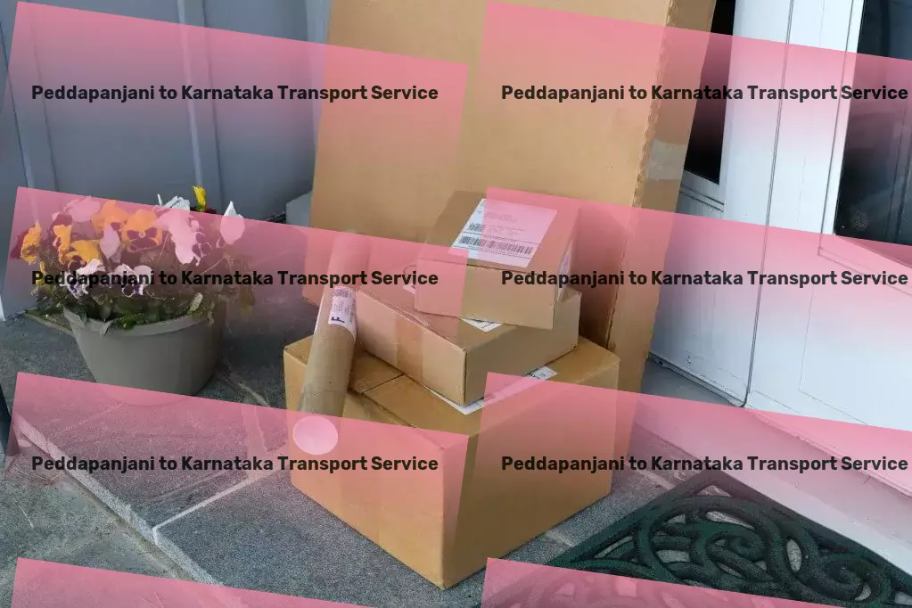 Peddapanjani to Karnataka Transport Urban cargo forwarding