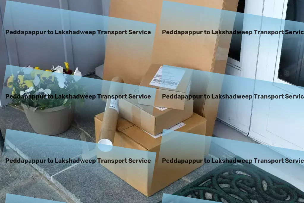 Peddapappur to Lakshadweep Transport Where every journey begins with innovation and excellence! - Professional package delivery