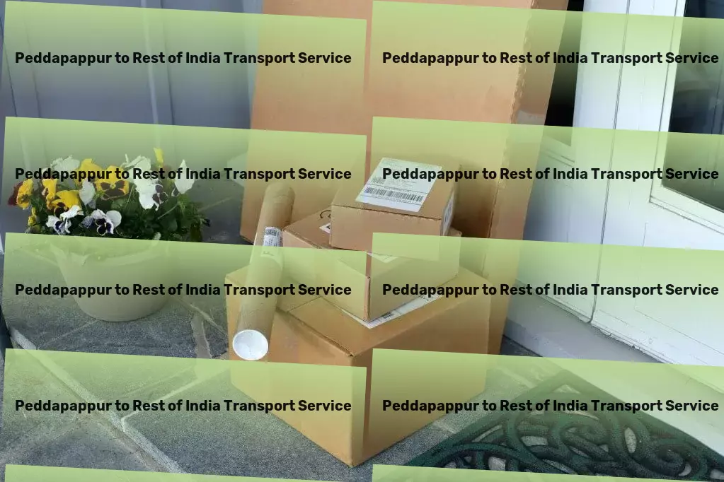 Peddapappur to Rest Of India Transport Digital logistics management