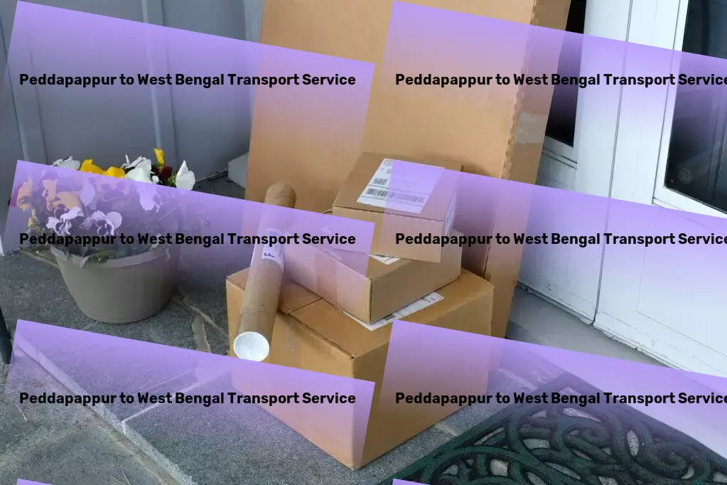 Peddapappur to West Bengal Transport Industrial transport coordination