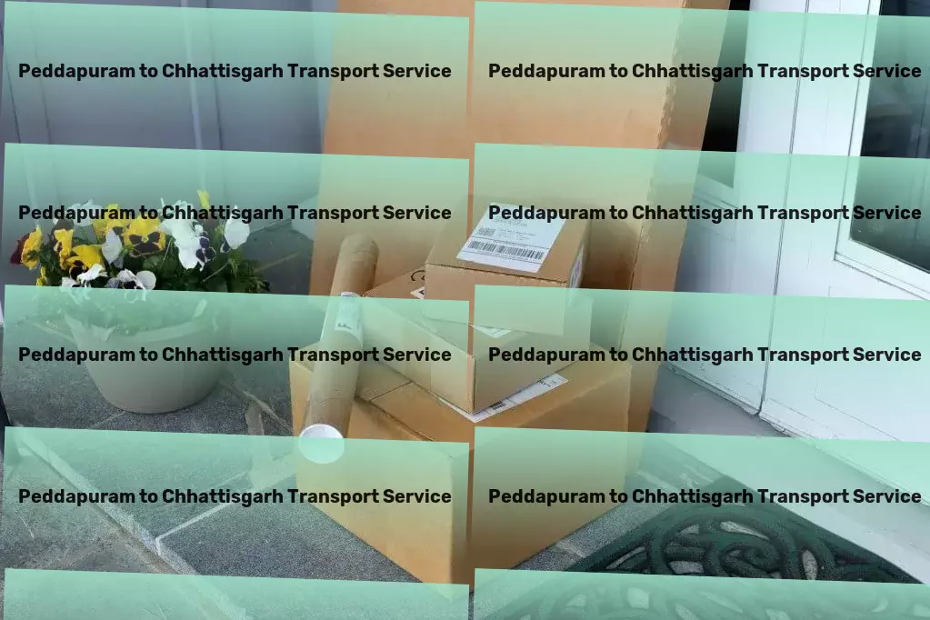 Peddapuram to Chhattisgarh Transport High-capacity logistics solutions