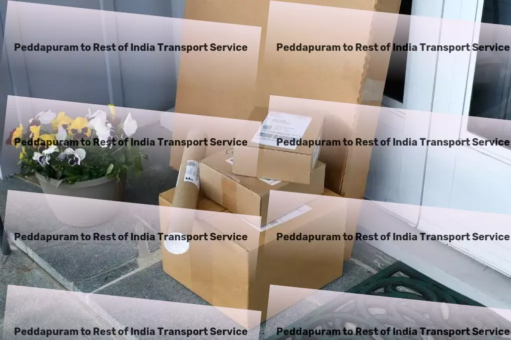 Peddapuram to Rest Of India Transport Large-scale transport services